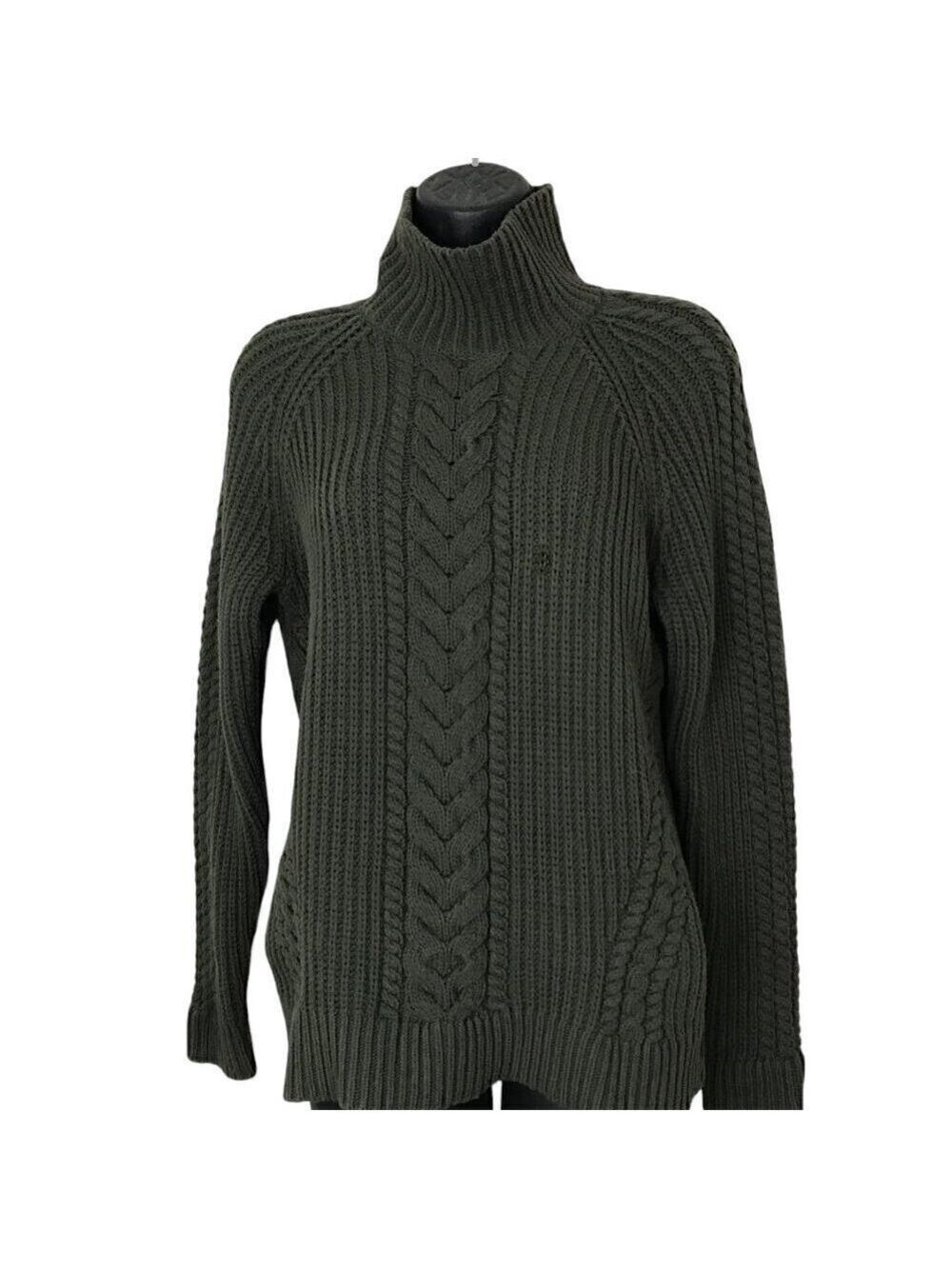 Lululemon Forest Green Turtle Neck Sweater Size 4